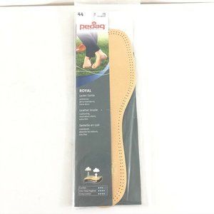Pedag Leather Insoles Extra Thin Breathable Cushion Size 44 US Mens 11